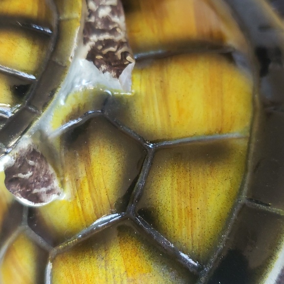 Vintage Ceramic Mother And Baby Sea Turtle Trinket - Picture 13 of 13